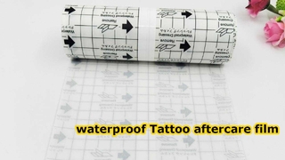 Tattoo aftercare film tape